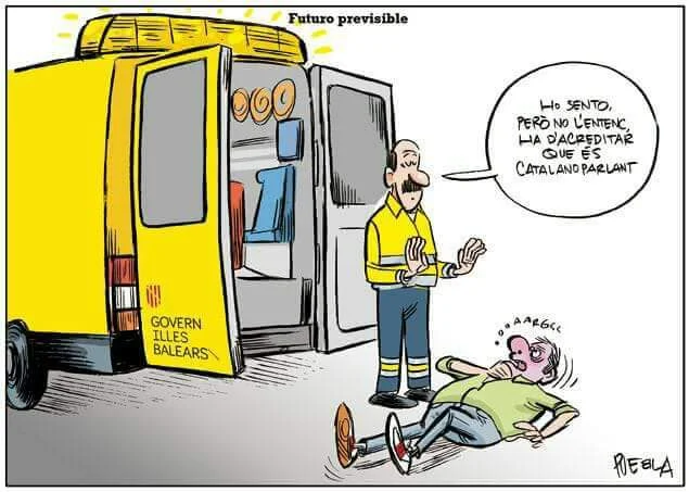 Ho sento, però no l'entenc, ha d'acreditar que és catalanoparlant