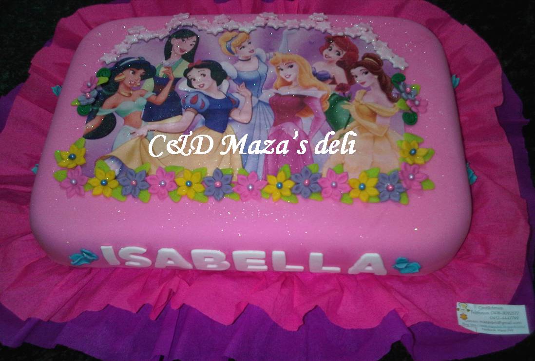 C&D Mazas Deli: Torta de Princesas Disney