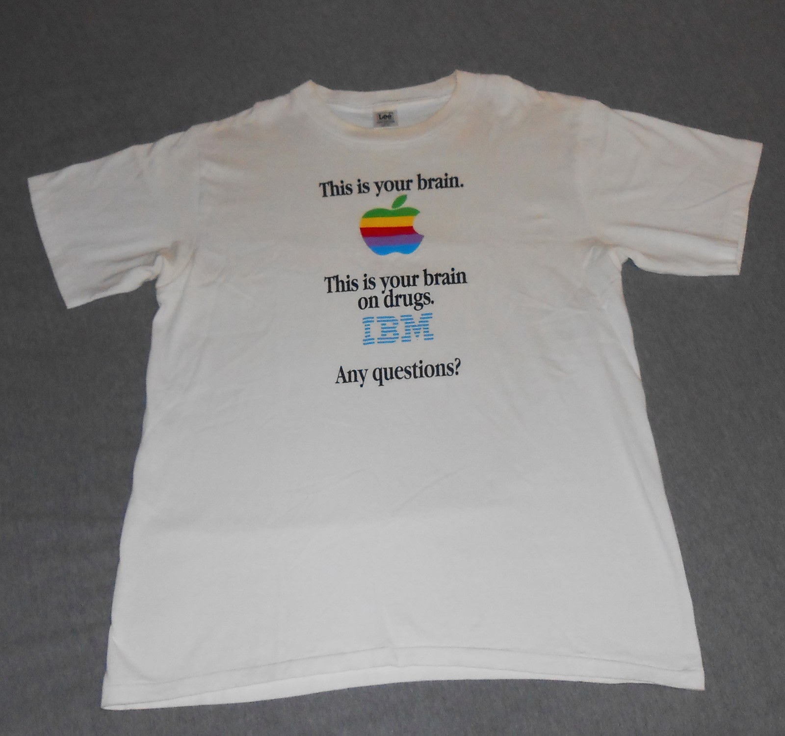 Vintage apple tshirt Clearance