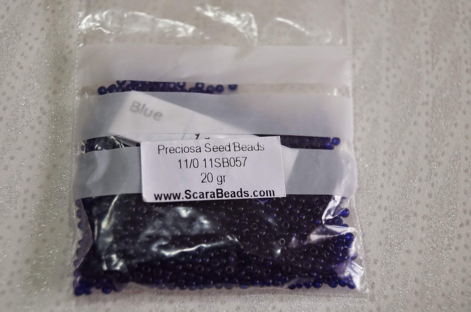 Perline di semi di Preciosa, 250 g, colore nero opaco, 8/0