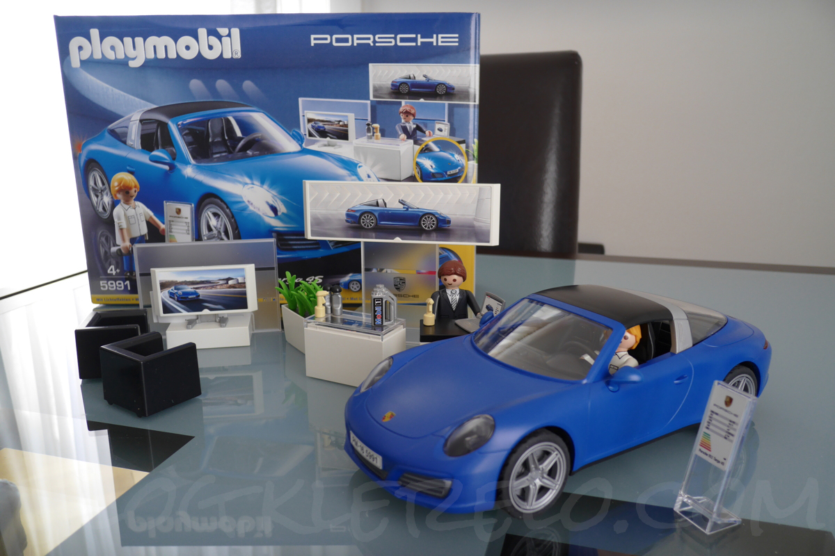 Porsche Playmobil Bleu vlr.eng.br