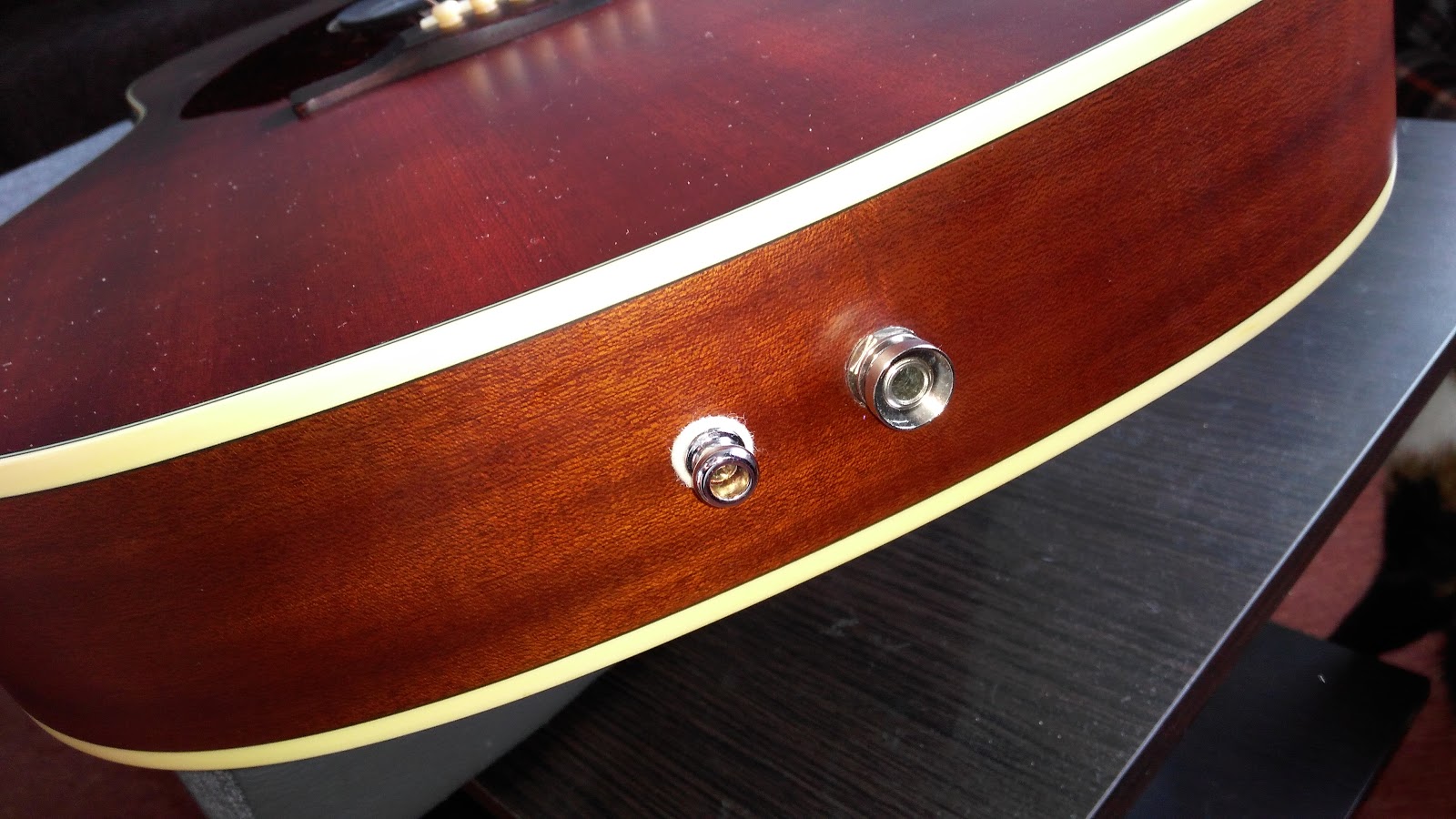 HGE Contraptions (hobby/nonbusiness) Fender Jimmy Dale acoustic guitar