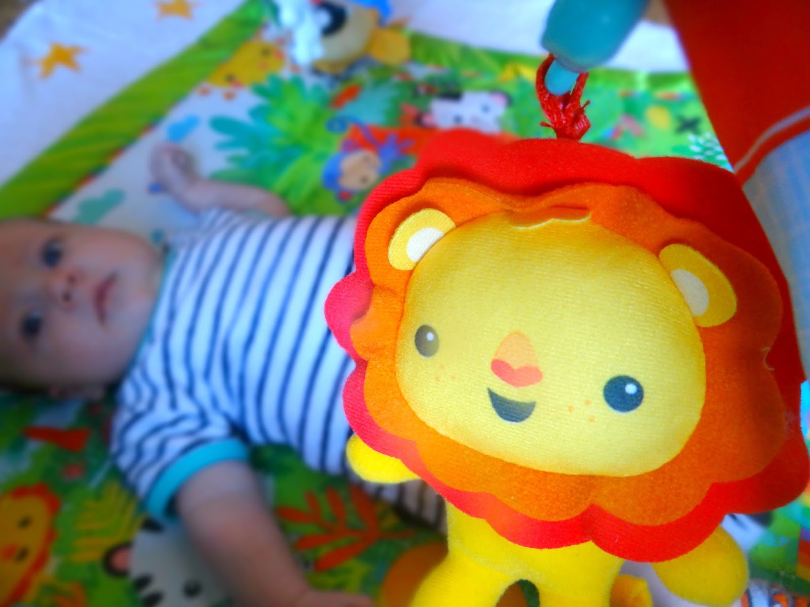 Fisher Price Rainforest Music Lights Deluxe Play Gym Life As Mum