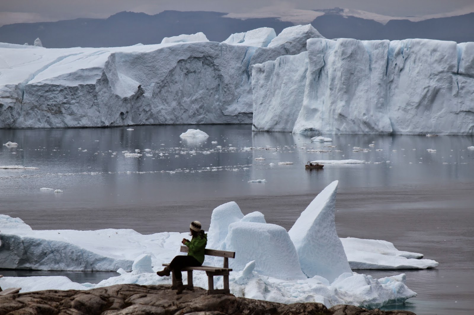 O GLACIAR ILULISSAT KANGERLUA - O mundo dos gelos polares no Fiorde Gelado de Ilulissat | Gronelândia