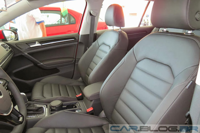 VW Golf Highline Exclusive 2014 Automático + Exclusive - interior