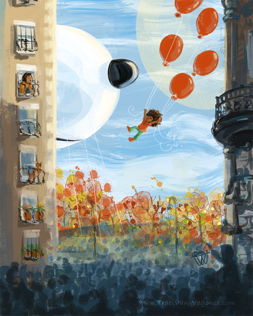 Balloon Lift Off 9: Balloon Parade by Traci Van Wagoner