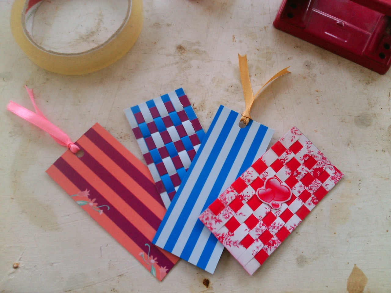 Tutorial Membuat Bookmark/Pembatas Buku Dari Kertas