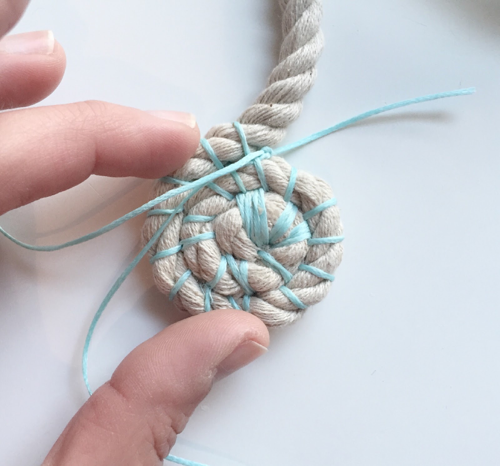 nostalgiecat DIY rope pot