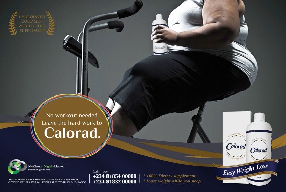 Use it to lose it ... the Calorad way!