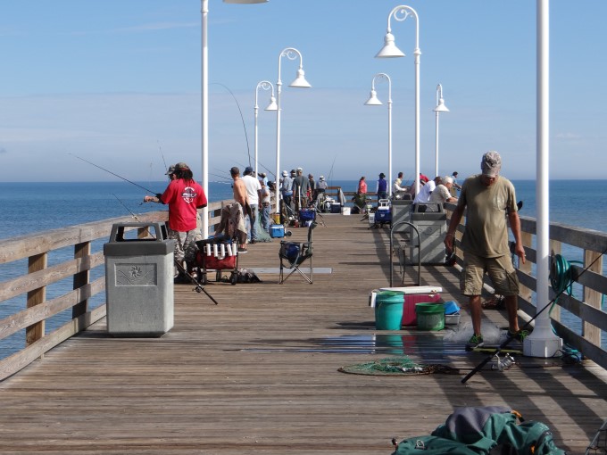 Walkabout With Wheels Blog: On the Pier at Breakers Oceanfront Park in