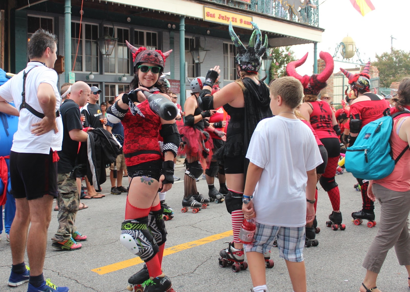 Pensacola's Running of the Bulls 2012