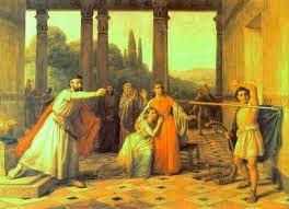 saul david spear kill rebellion king his absalom exile throwing against bible goliath israel samuel 1st god sauls painting tries