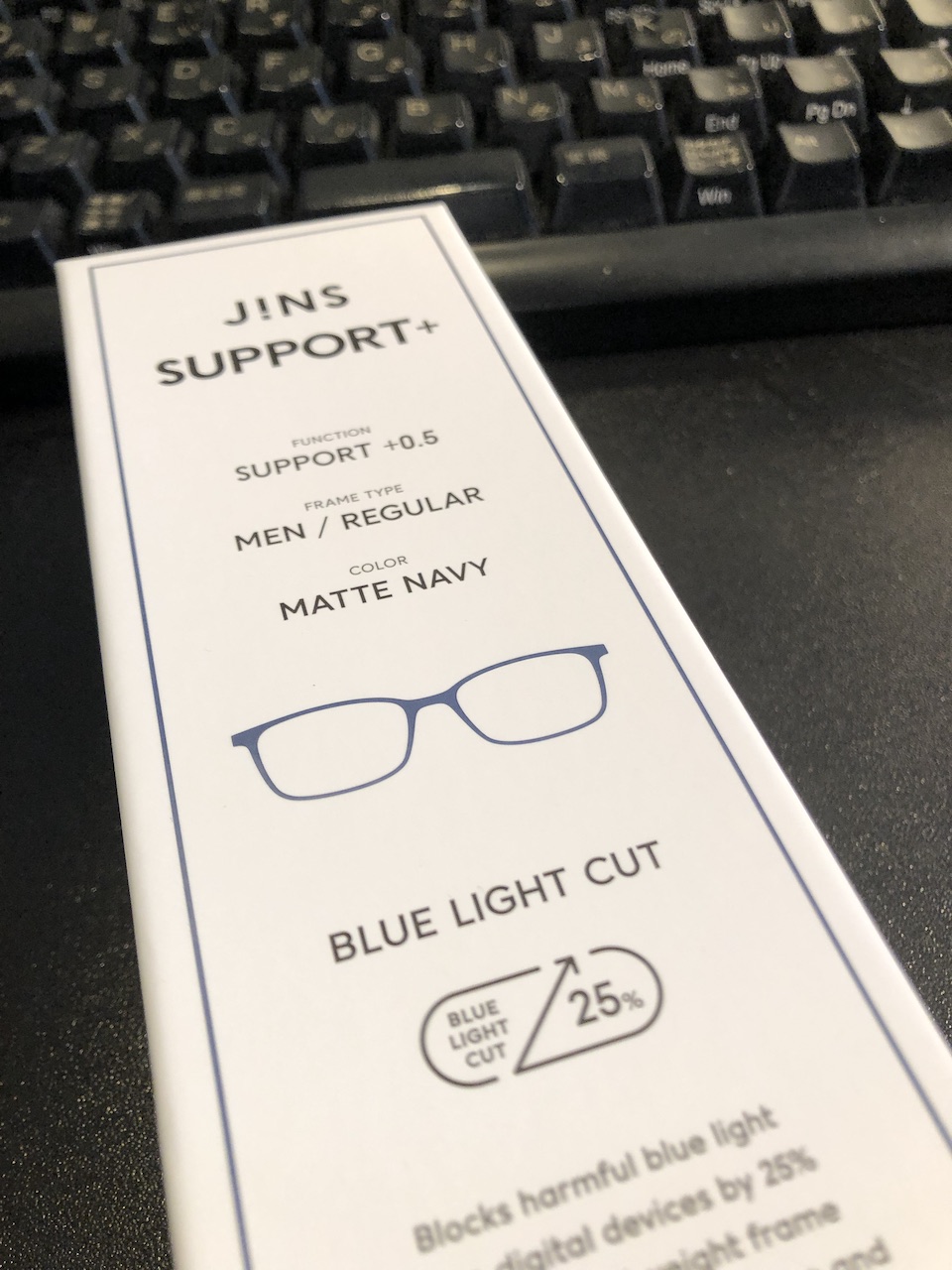 とある不動産コンサルタント会社の社内SEのブログ JINS SUPPORT LENS+