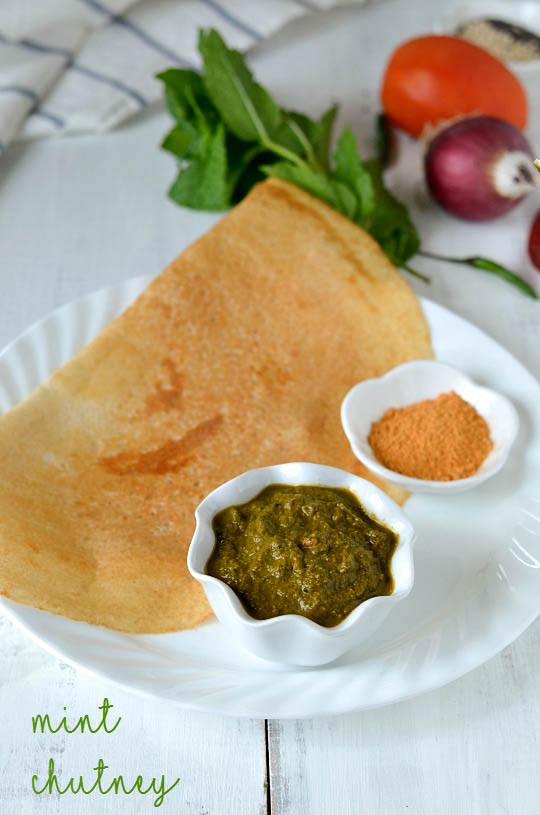 Mint Chutney/Pudina Chutney No Coconut Version Nalini'sKitchen