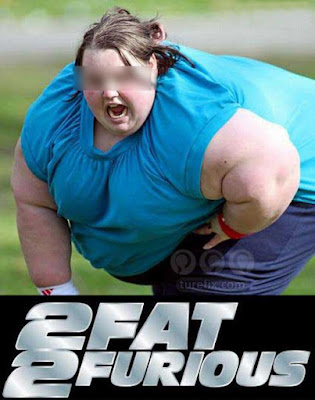2 Fast 2 Furious, funny meme fat girl