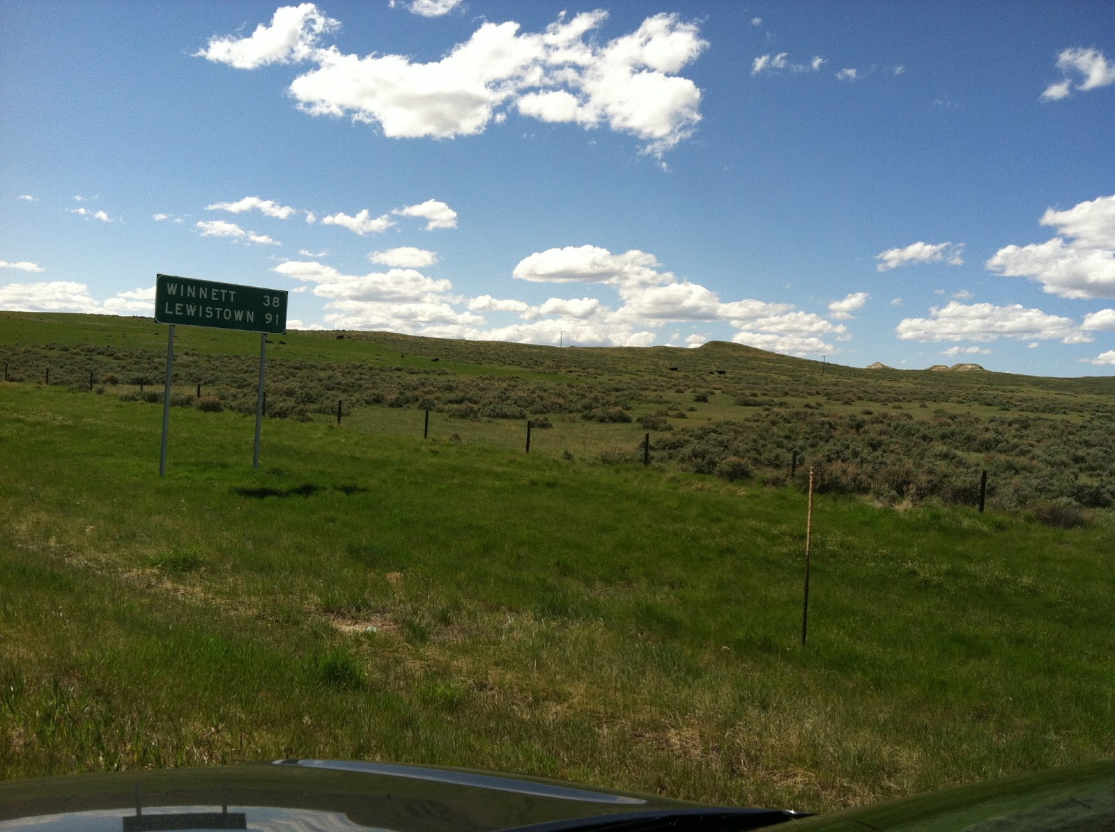 It's a long way Garfield County, Montana