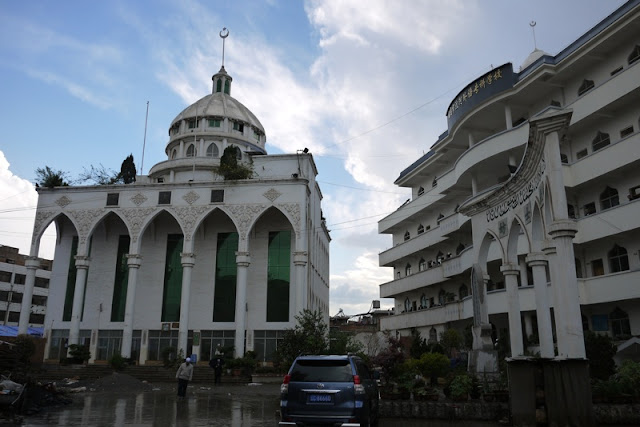 mosque, school, and dormitories