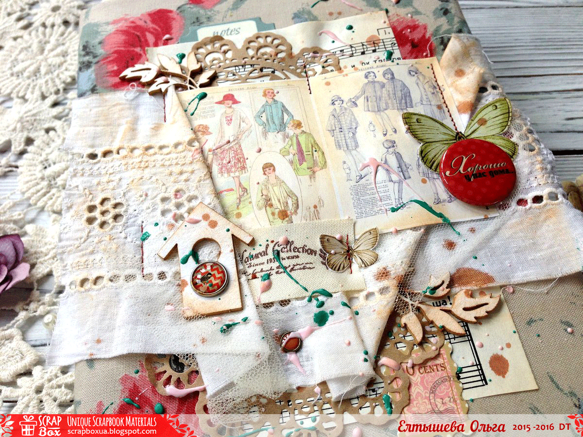 ScrapBox - уникальные материалы для скрапбукинга: Box of inspiration с