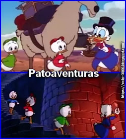 Dibujos animados de los años 80. Patoaventuras. Año 1987. Caricaturas.