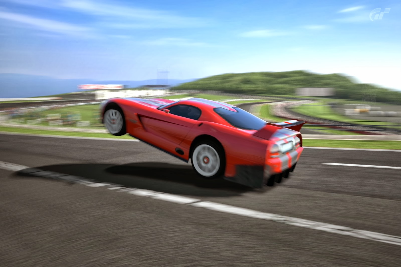 Dodge Viper ACR дрифт
