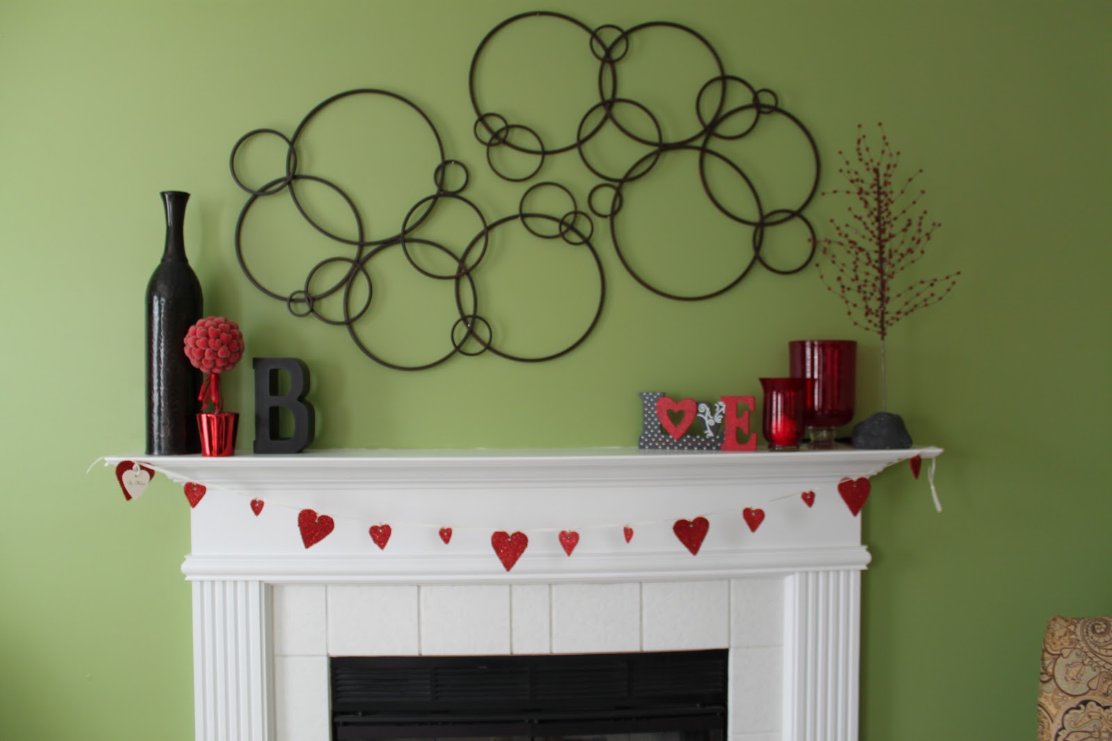 Sugar and Spice...: Valentine's Day decorations