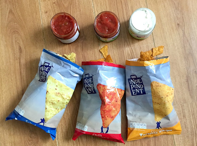 costcutter own brand crisps and dips 