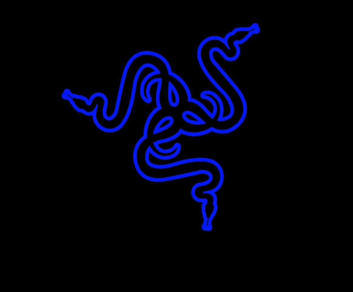 Blue Razer Logo
