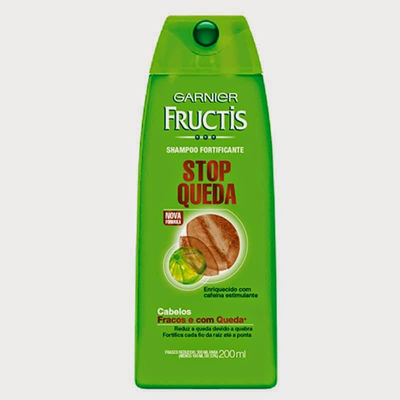 Testei -  Resenha Shampoo Garnier fructis Stop Queda 