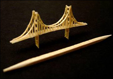 Bridges: Bridges Made Out of Toothpicks