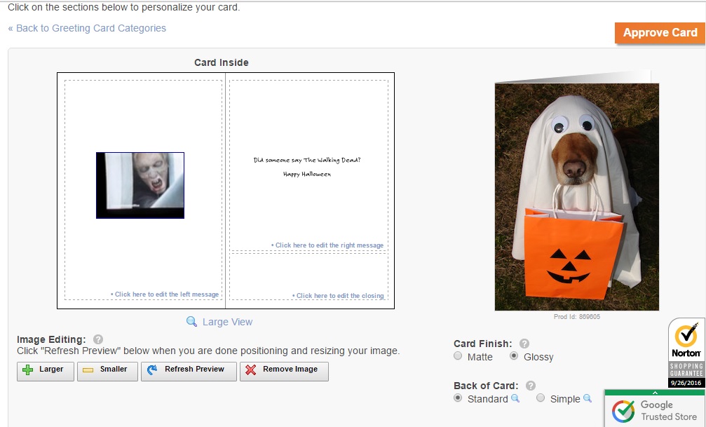 Edge of Insanity Greeting Card Universe will make anyone's day special!