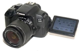 Kamera Canon 700D Lensa 18-55 IS 2 Bekas