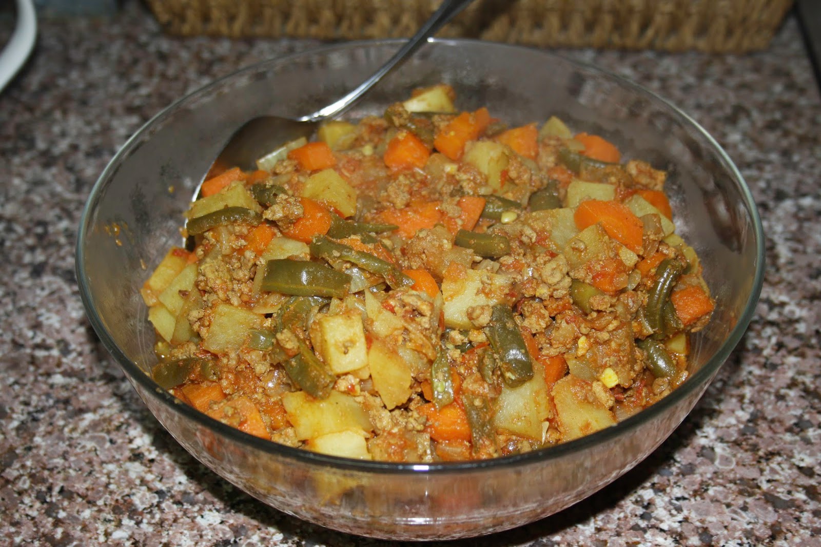 Quotidian Life Everyday FoodPakistani Kima (Ground Beef Curry)