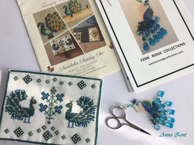 MTV Design - Sandalia Sewing Set & Fern Ridge Collection - Prissy Peacock.