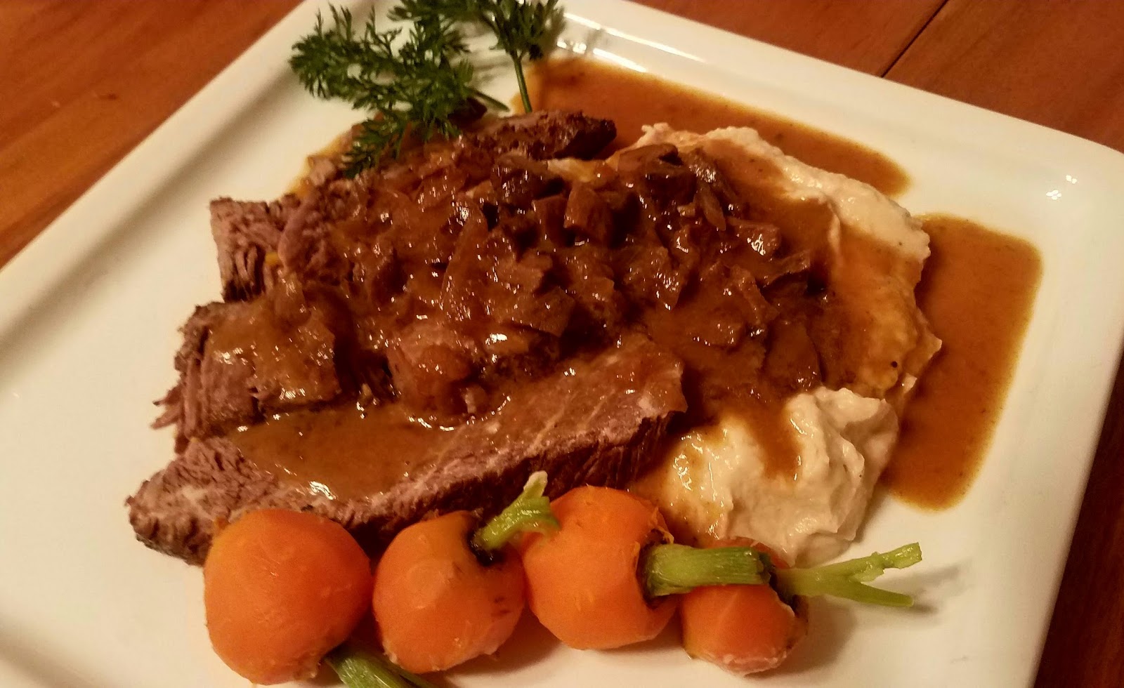 Pinot and Porcini Pot Roast (Instant Pot recipe