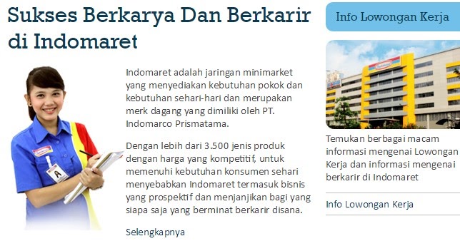 Lowongan Kerja Indomaret Kota Depok Terbaru 2021 Kerjasurabaya Com Info Lowongan Kerja Di Surabaya Terbaru 2020