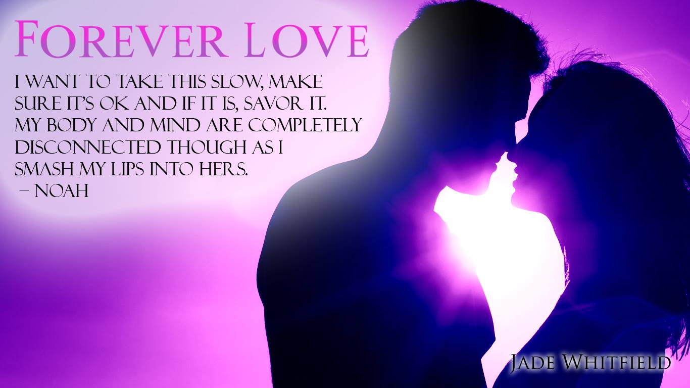 Cover Reveal for Jade Whitfield's Re-Release Of Forever Love.