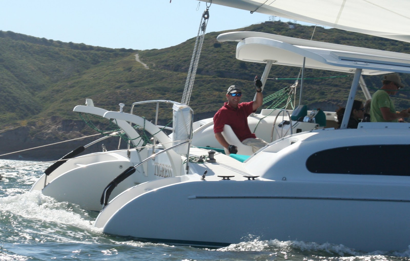 Fun cat sailing catamaran adventures