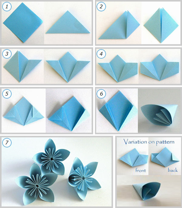24+ Kreasi Pot Bunga Dari Kertas Origami, Gokil!