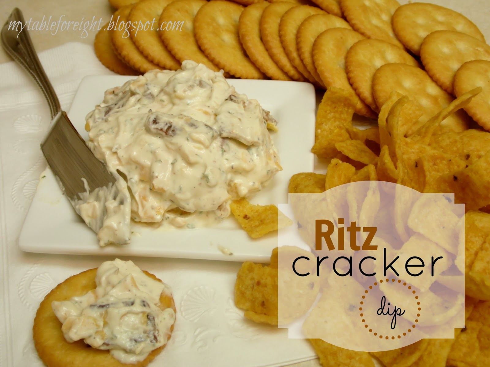 My Table For Eight {by Jen} Ritz Cracker Dip
