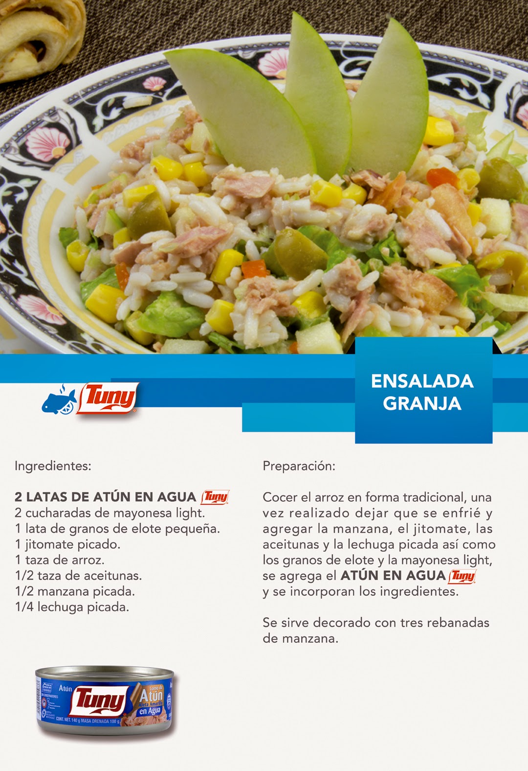 Mi espacio Atún Tuny : ¿Atún Tuny con fruta? Se puede y es delicioso.
