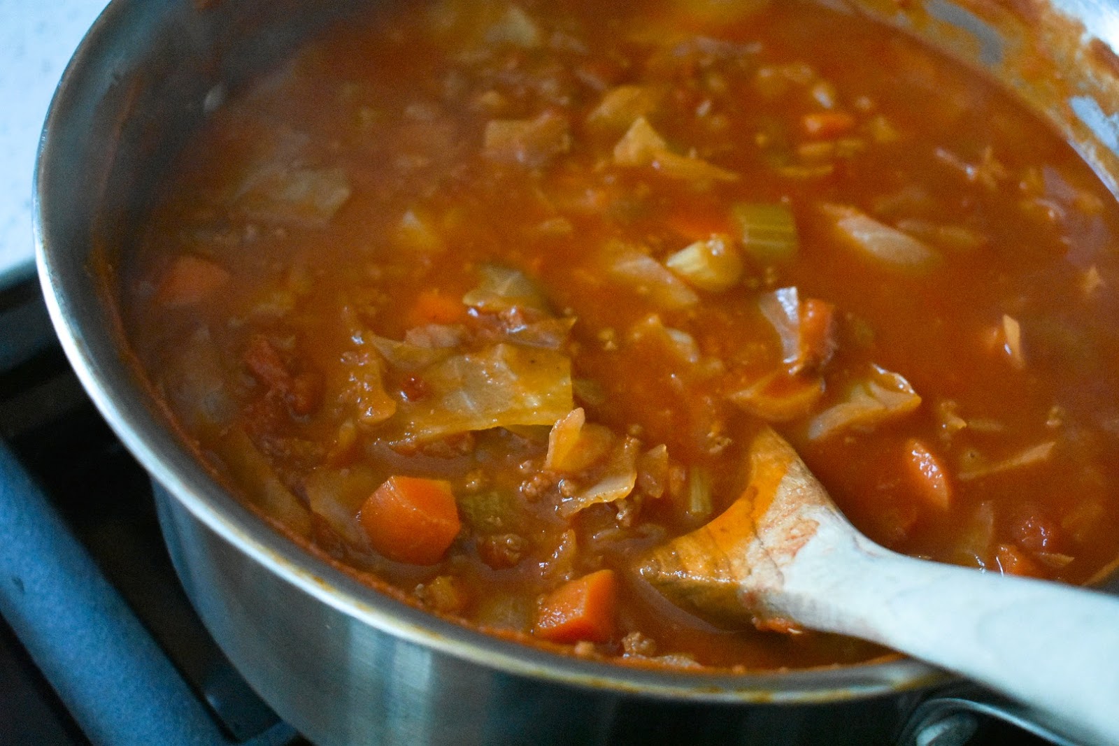 Ground Bison and Cabbage Soup Chef Jen