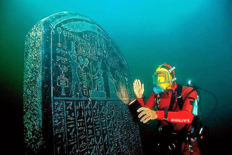 Lost Egyptian City Found underwater After 1,200 Years WorldWide Daily