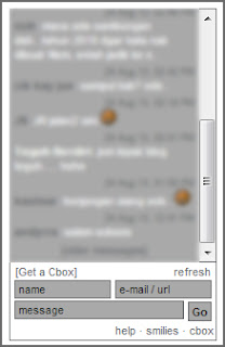 Removed shoutbox, cbox