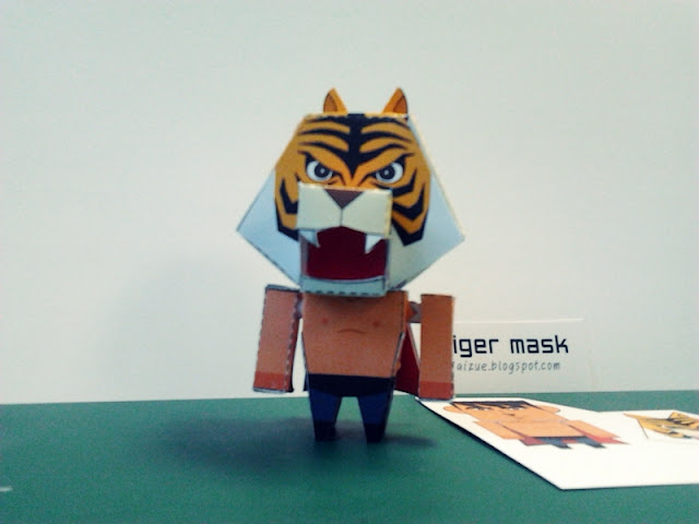 Tiger Mask Papercraft