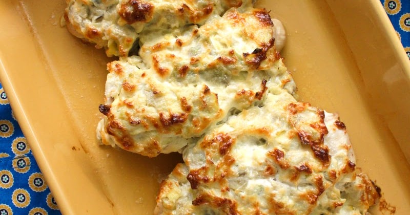 Artichoke Chicken Bake | The Two Bite Club