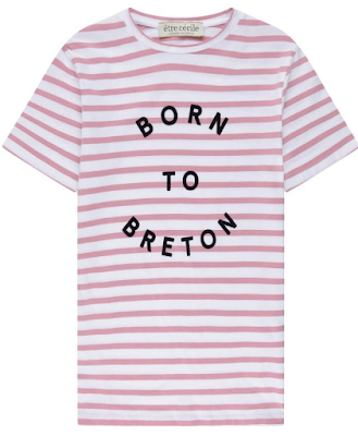 Born to breton tshirt - Mollie King