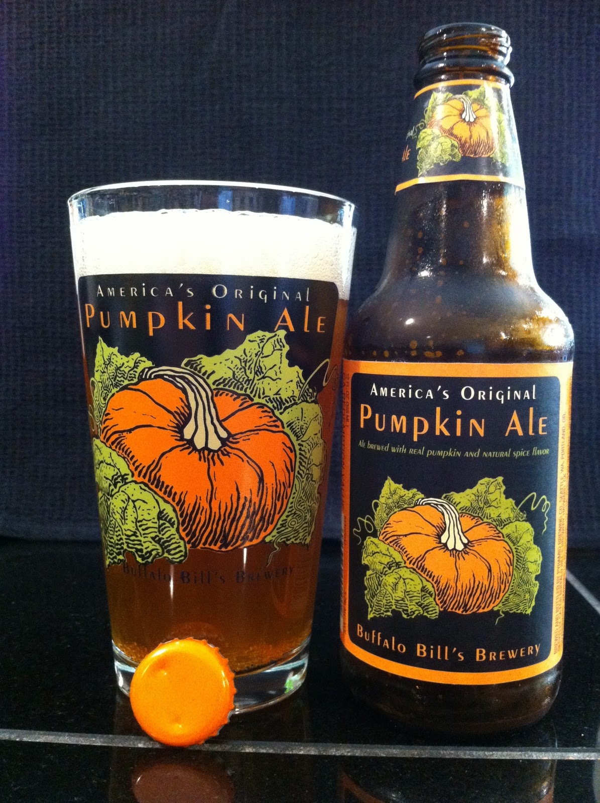 NorCal Beer Blog Buffalo Bill's Brewery Pumpkin Ale