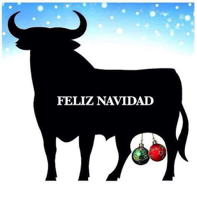 Feliz Navidad, toro, Osborne, bolas, España