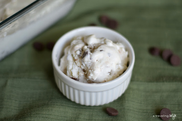 ice cream, dessert, recipe, www.atravelingwife.com