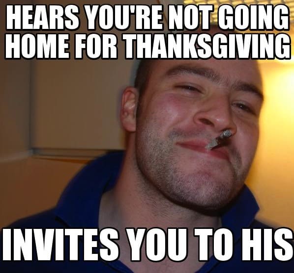 thanksgiving invite meme